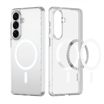 2. Etui Dux Ducis Clin Mag kompatybilne z MagSafe na Samsung Galaxy S26 - przezroczyste