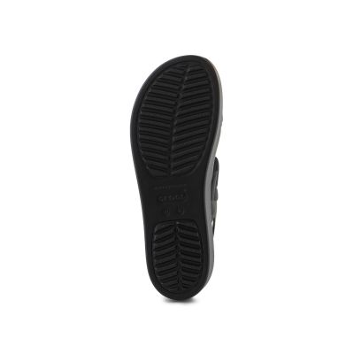 7. Sandały Crocs Brooklyn Woven Low Wedge W 209977-060
