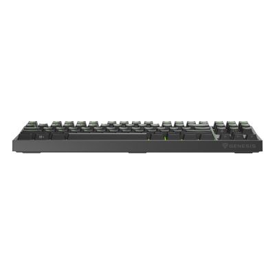 11. GENESIS Thor 404 TKL klawiatura Gaming USB QWERTY Amerykański międzynarodowy Czarny