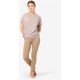 5. Koszulka z krótkim rękawkiem damska SUPER.NATURAL W YOGA LOOSE TEE różowa