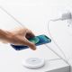 5. Ładowarka Ugreen CD245 40123 bezprzewodowa Qi / MagSafe 15W z kablem USB-C - biała