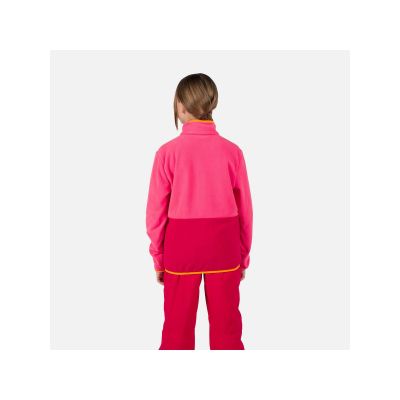 8. Bluza Rossignol Jr Strawpile Fleece Fz różowy