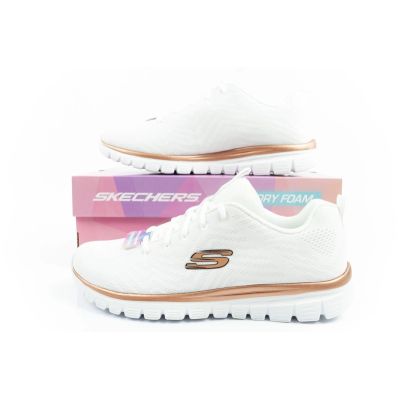 19. Skechers Graceful-Get buty damskie sportowe wygodne lekkie oddychające