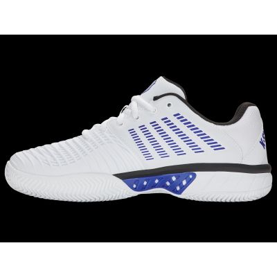 5. Sneakersy K-swiss EXPRESS LIGHT 3 CLAY WHITE/DAZZLING BLUE/BLACK-M (08563-165-M)