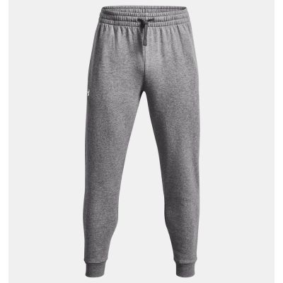 3. Spodnie męskie Under Armour Rival Fleece Joggers szare 1379774 025 M