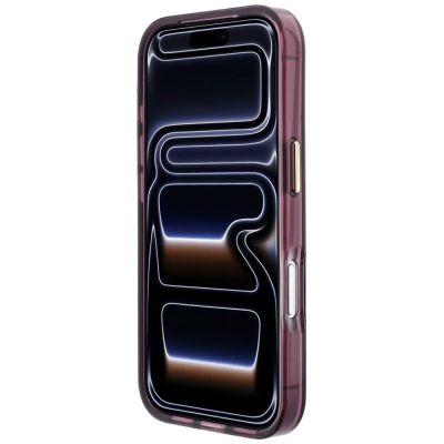 5. Etui Karl Lagerfeld Peekaboo Logo MagSafe na iPhone 18 Pro Max / 17 Pro Max - burgundowe