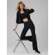Legginsy w paski z rozszerzanymi nogawkami damskie 4F 4FRAW26TTIGF383-20S