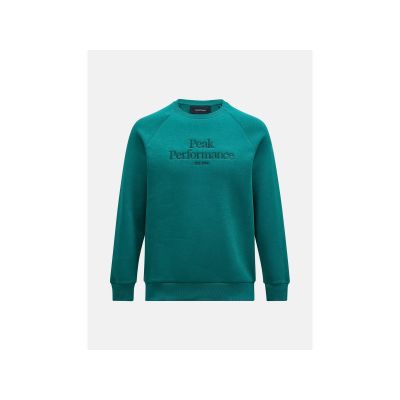 5. Bluza Peak Performance M Original Crew zielony
