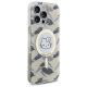 4. Etui Hello Kitty IML Golden Leaves MagSafe na iPhone 16 Pro Max - białe