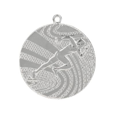 6. Medal srebrny - biegi - medal stalowy