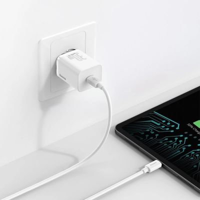 9. Baseus Super Si 1C szybka ładowarka USB Typ C 30W Power Delivery Quick Charge biały (CCSUP-J02)