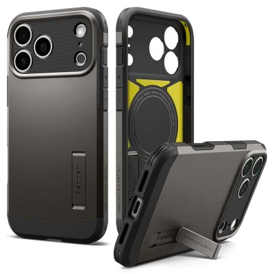 3. Etui Spigen Tough Armor MagSafe na iPhone 18 Pro / 17 Pro  - czarne