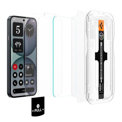 2. Szkło hartowane Spigen Glas.tR EZ Fit Pro 2-Pack na Nothing Phone 4A