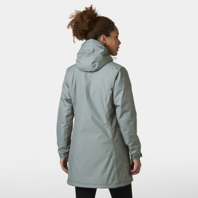 16. Kurtka, płaszcz Helly Hansen przeciwdeszczowy Long Belfast Winter Jacket W 62395 485