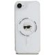 3. Etui Karl Lagerfeld IML Metal Karl Head MagSafe na iPhone 16e biały