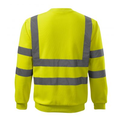 2. Bluza unisex HV Essential (fluorescencyjny żółty)