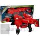 Pistolet Luminescencyjny Świeci w Ciemności Piankowe Naboje Dźwięk Zasięg 45m 8456 Lean Toys
