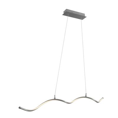 4. Lampa sufitowa LED Activejet AJE-SARA, srebrna, światło neutralne białe, 1690 lm.