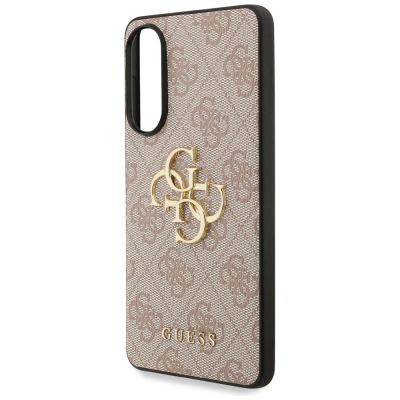 6. Etui Guess Big 4G Logo Classic Logo na Samsung Galaxy S25 Edge - różowe