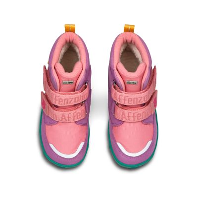 5. Buty zimowe barefoot wegańskie Affenzahn Comfy Owl (01249-40147)