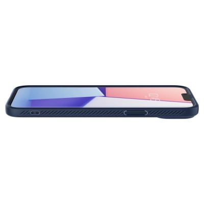 11. Etui Spigen Liquid Air na iPhone 14 Plus - niebieskie