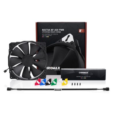 3. Wentylator NOCTUA NF-A20 PWM chromax.black.swap
