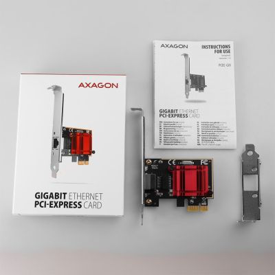 5. Axagon PCEE-GIX karta sieciowa Wewnętrzny Ethernet 1000 Mbit/s