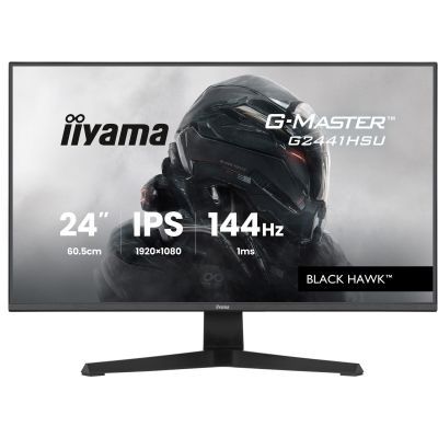 17. MONITOR IIYAMA LED IPS 23,8" G2441HSU-B1 Black Hawk 144Hz