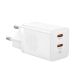 4. Ładowarka sieciowa Baseus GaN5 Pro 40W 2xUSB-C - biała
