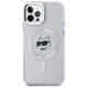 3. Etui Karl Lagerfeld IML Metal Choupette Head MagSafe na iPhone 12 - białe