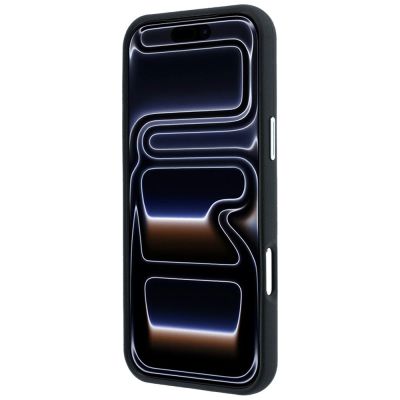 5. Etui BMW Sign Deboss Quilted Metal Logo MagSafe na iPhone 18 Pro / 17 Pro - czarne