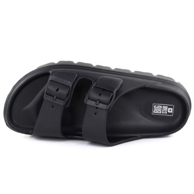 4. Klapki damskie basenowe na klamry czarne Big Star TT274A051