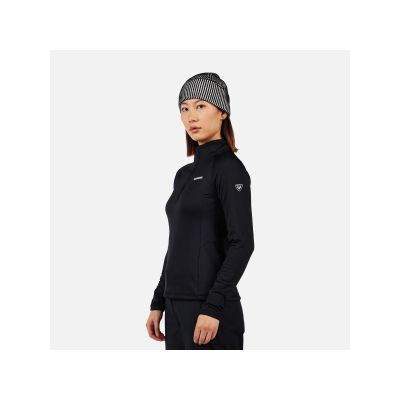 3. Bluza damska ROSSIGNOL W Blackside Mix HZ Fleece czarna