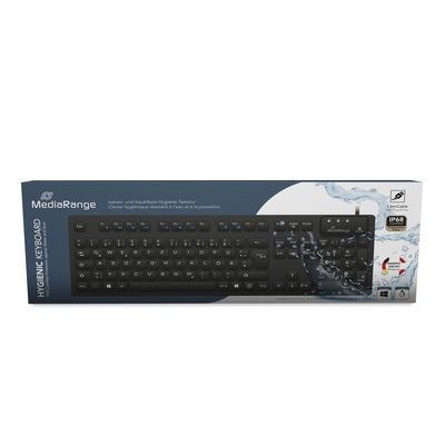 2. MediaRange MROS273 klawiatura Dom/Biuro USB QWERTZ Niemiecki Czarny