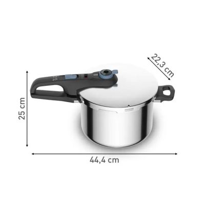 2. Szybkowar TEFAL Secure Trendy Pressure 6L P2580701