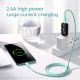6. Kabel Joyroom Bowling Data Cable S-2030M8 USB-A / micro USB 3A 2m - zielony