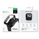 8. Etui ze szkłem hartowanym AMAZINGTHING Radix Glass do Apple Watch 42mm - czarne