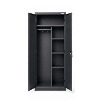 3. Iron Mate Szafa Gospodarcza Metalowa  SATURN 185x90x45 Antracyt RAL7016