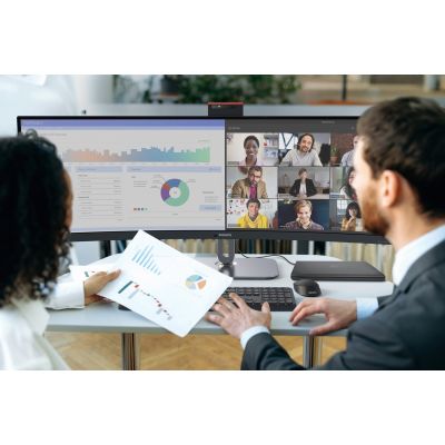 27. Philips 49B2U6903CH/00 monitor komputerowy 124,5 cm (49") 5120 x 1440 px Dual QHD LCD Szary