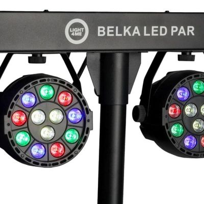 26. LIGHT4ME BELKA LED PAR - Zestaw oświetleniowy LED