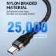 8. Kabel WozinskyWNBCC1 USB-C / USB-C PD 65W 1 m - czarny