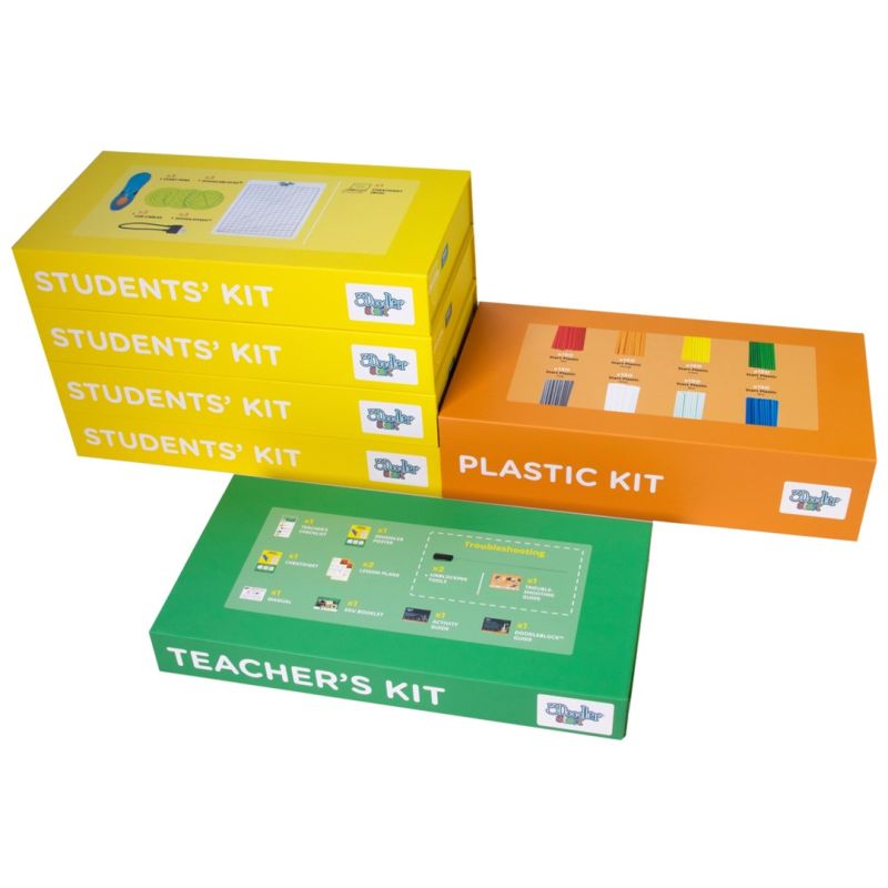 5. 3Doodler Start EDU Plastik Niebieski, Cyjan, Zielony, Szary, Pomarańczowy, Czerwony, Biały, Żółty