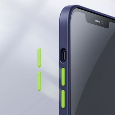 11. Joyroom Color Series ochronne etui do iPhone 12 Pro Max zielony (JR-BP800)