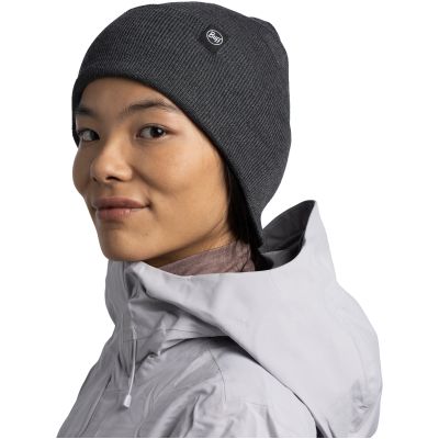 Czapka BUFF KNITTED BEANIE LILON GREY HEATHER