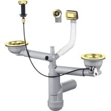 Syfon do zlewozmywaka granitowego 1.5- i 2-komorowego - Space-Saver ZXY Z912 5907650812890