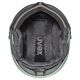 4. Kask narciarski UVEX Wanted Visor 58-61cm L zielony