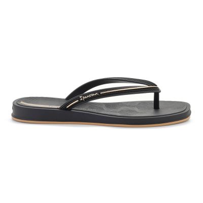 6. IPANEMA GLOW AD BLACK/BLACK/GOLD 27398-BR745