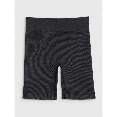 6. Legginsy krótkie z prążkowanej dzianiny damskie 4F 4FRSS26TSTIF042-20S