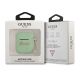 3. Etui Guess Silicone Charm Heart Collection na AirPods 1/2 - zielone