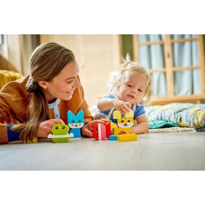 9. LEGO DUPLO MY FIRST 3w1 10477 Kreatywne urocze zwierzaki 3w1